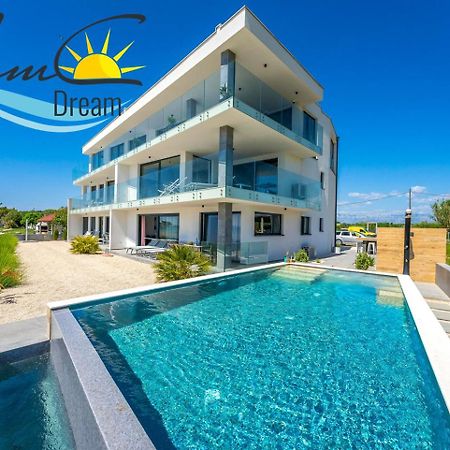 Jamc Dream Familientraum Direkt Am Meer Mit Beheiztem Pool Privlaka  Exterior foto